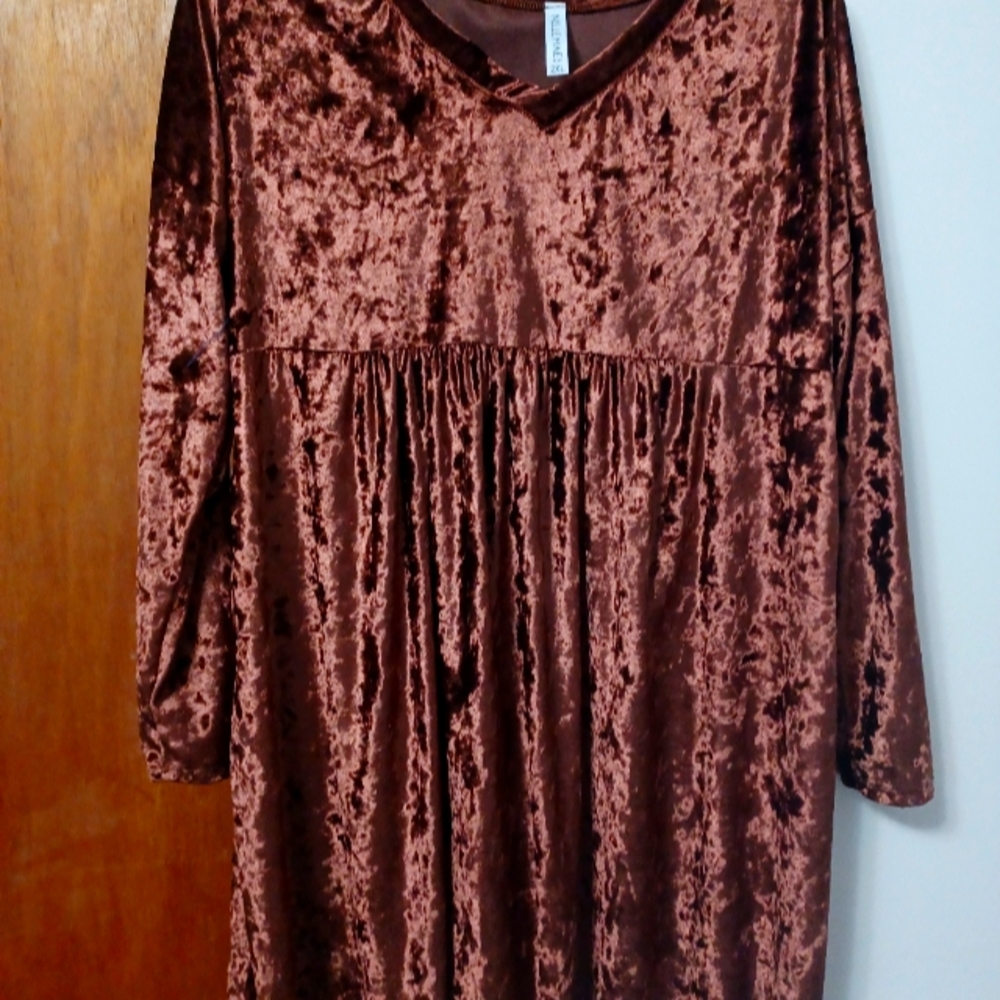 Beautiful velvet dress